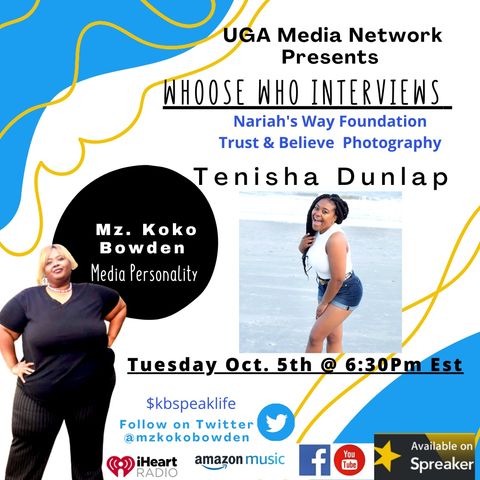 Mz. Koko Bowden Interviews CEO/Founder  Tenisha Dunlap