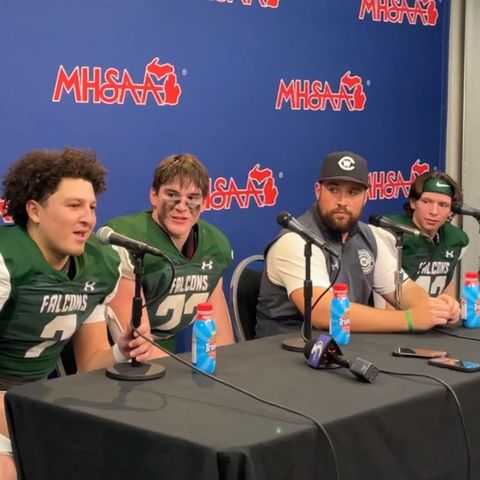 It's all about 'family,' says Timmy Kloska at MHSAA Division 6 Ford Field Press Conference