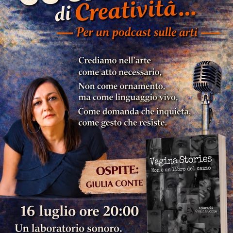 50 SFUMATURE DI CREATIVITA' con la scrittrice GIULA CONTE
