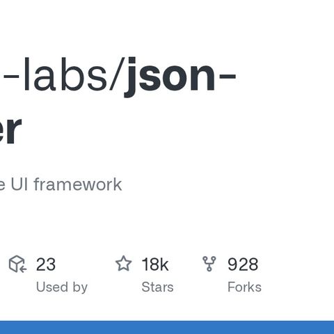 GitHub - vercel-labs/json-render: The Generative UI framework