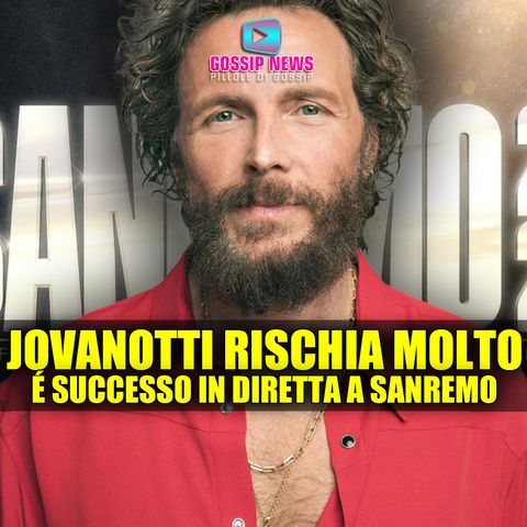 Sanremo 2025, Jovanotti Rischia Grosso: È Successo in Diretta!