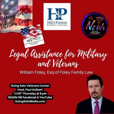 Legal Assistance for Military and Veterans - William Foley Esq