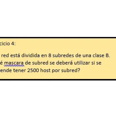 Ejercicio 4