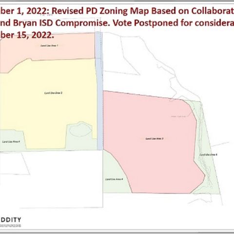 Bryan planning and zoning commission denies a Bryan ISD rezoning request for the second time in six weeks