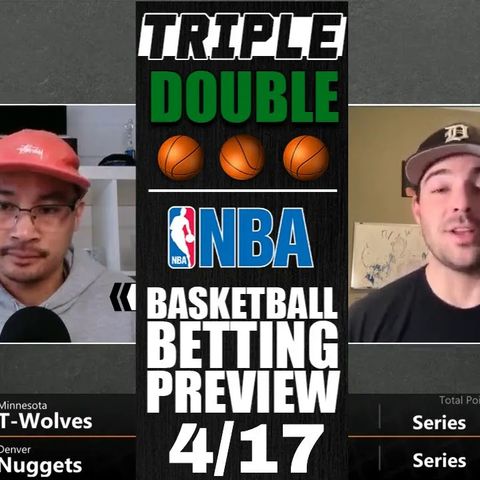 SM Triple-Double | NBA Playoffs Picks & Predictions | Nets vs Sixers | Warriors vs Kings | April 17