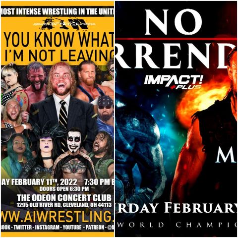 TV Party Tonight: Impact - No Surrender/AIW - You know What?! I'm not Leaving