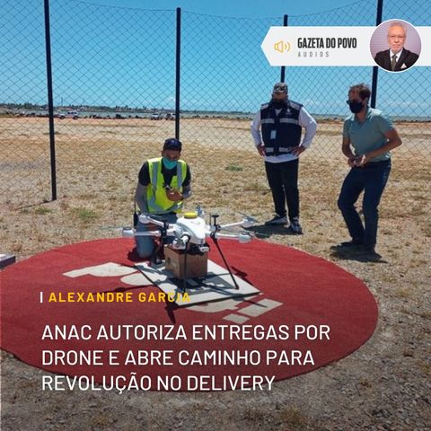 Anac autoriza entregas por drone e abre revolução no delivery