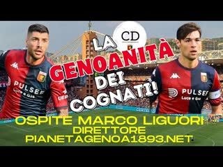 SABELLI e VOGLIACCO bandiere del GENOA: Alessandro e Stefano cognati nella vita, GRIFONI in campo!