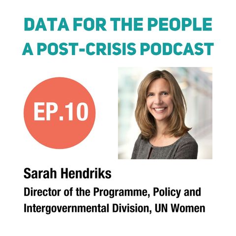 Sarah Hendriks - Director Programme, Policy and Intergovernmental Division at UN Women
