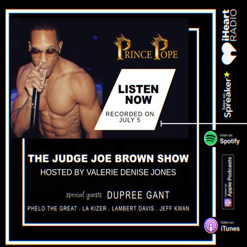 Prince Pope Bares All In Promo :: The Judge Joe Brown Show