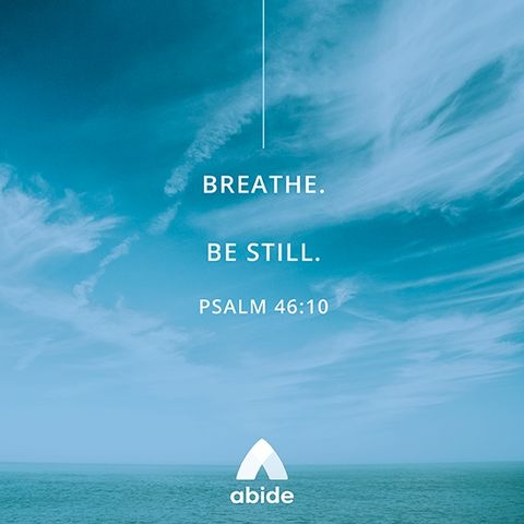 Cease Striving