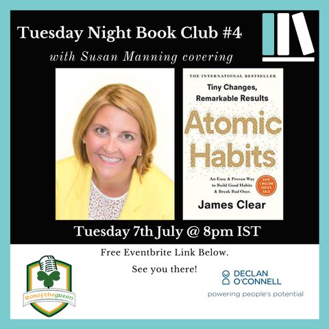 Tuesday Night Book Club #4 - Atomic Habits - Susan Manning