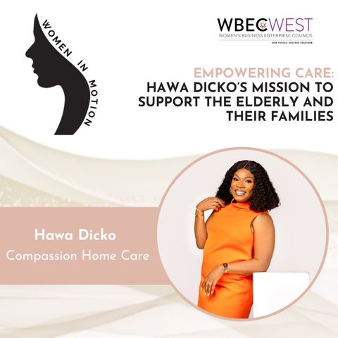 Empowering Care: Hawa Dicko's Mission to Support the Elderly and Their Families