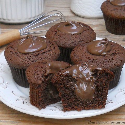 Muffin doppia Nutella