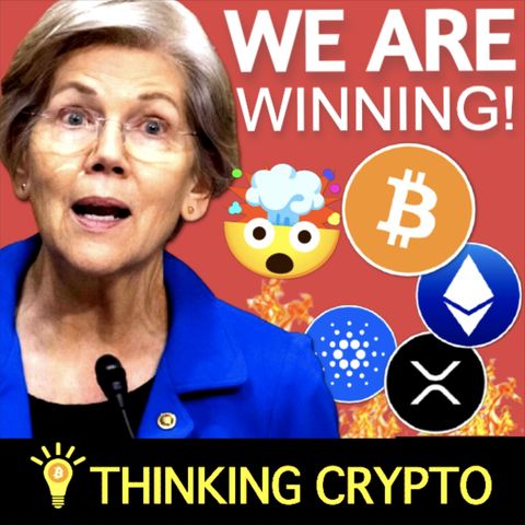 🚨ELIZABETH WARREN LASHES OUT AT THE CRYPTO INDUSTRY AS SHE GETS EXPOSED WORKING WITH BANKERS!!