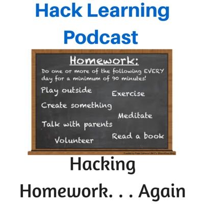 Hacking Homework Again: Tonight's Assignment -- Meditate, Volunteer, or Create