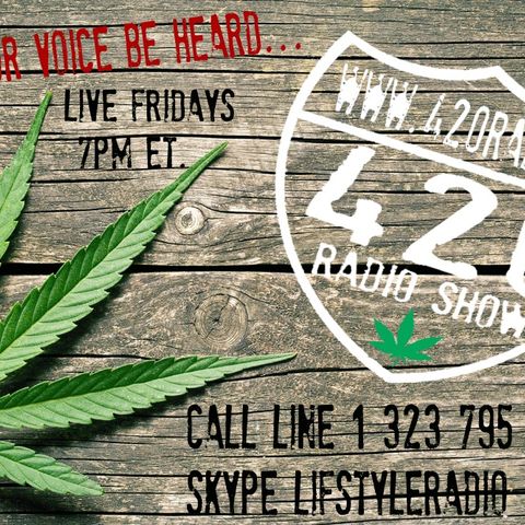 The 420 Radio Show with guest Kristen McRobie Founder of Edometriosis and Me (originally aired LIVE 12-06-19)