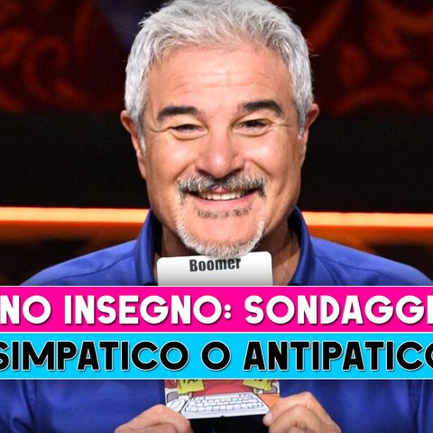 Pino Insegno, Sondaggio: Simpatico o Antipatico?