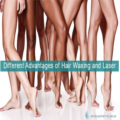 Different Advantages of Hair Waxing and Laser