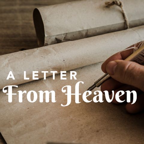 A Letter From Heaven with lake waves