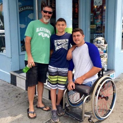 Dad To Dad 10 - Bob Roybal of Northlake, IL Air Force Vet, Father of 2 Boys, One Born Without Legs Who Is A Gold Medal Paralympic Athlete