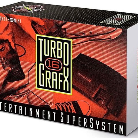 Turbo Grafx 16 16 bit Gaming Console