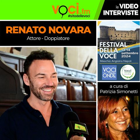 RENATO NOVARA su VOCI.fm dal Festival della Voce 2024