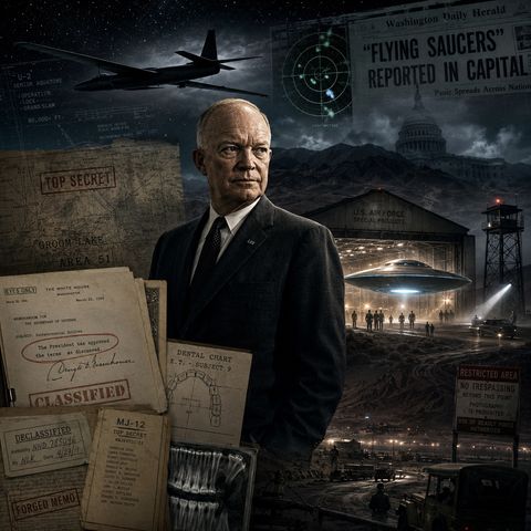 Ike And The Alien Treaty