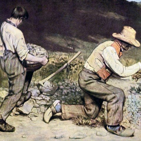 Gli spaccapietre Courbet