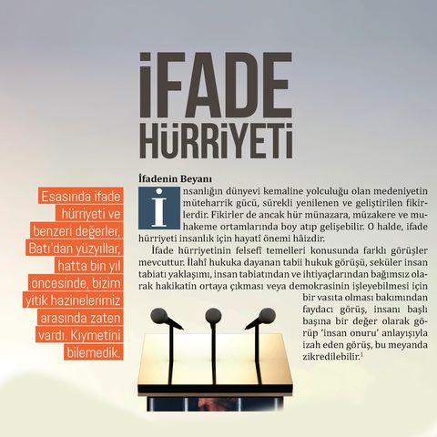 Ifade Hürriyeti / 2018 Haziran