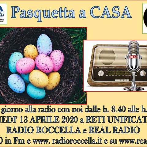 Pasquetta a Casa 2020 Radio Roccella - Radiografia Scio' 13-04-2020