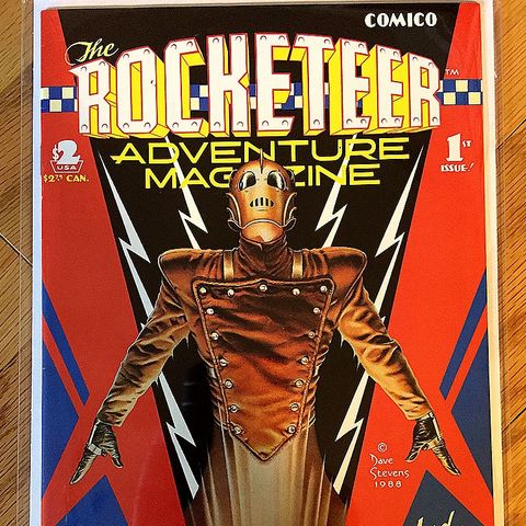 Episode 023 - Rocketeer Adventure Magazine, July 1988, Comico