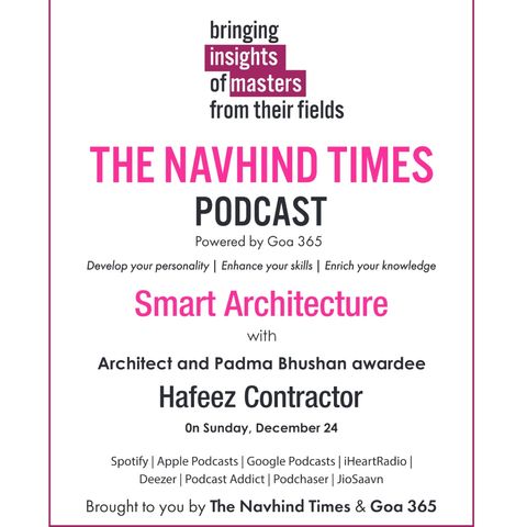 Insights of Masters - Smart Architecture with Hafeez Contractor