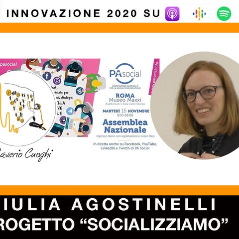 Giulia Agostinelli | Socializziamo | I Social a misura dei minori | Pa Social Assemblea 2021