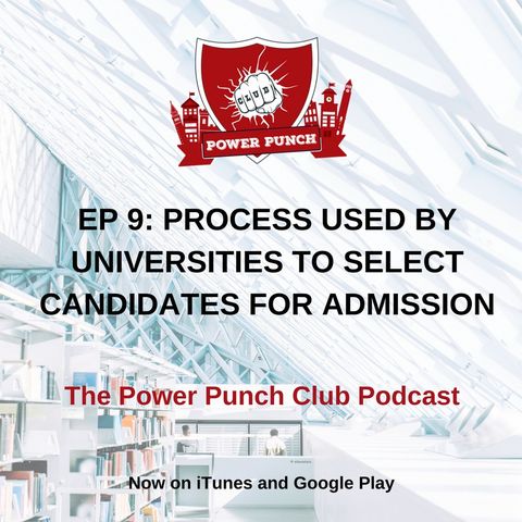 Process used by universities to select candidates for admission