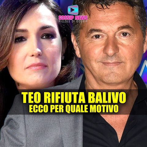 Teo Mammucari Rifiuta Caterina Balivo: Ecco Per Quale Motivo!