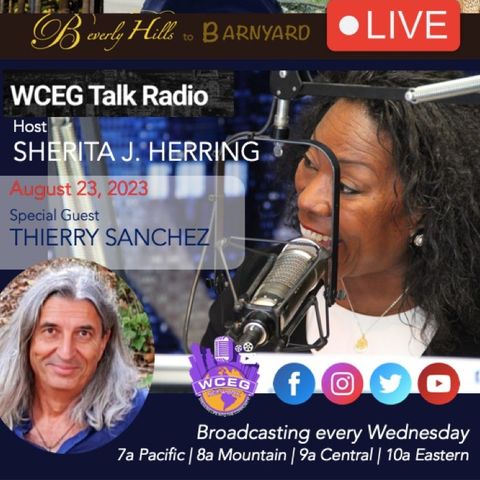 Bonjour! Live all the way from the Paris, France with host Sherita Herring & guest Thierry Sanchez.