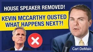 Kevin McCarthy Removed as House Speaker: What Happens Next？