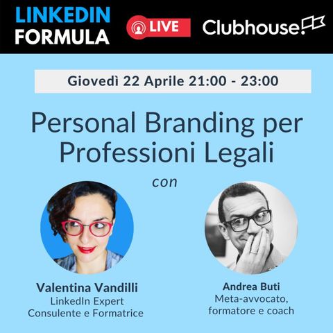 Personal Branding per Professioni Legali con Andrea Buti