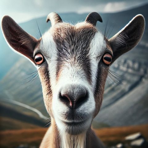 Panoramic Vision: Ever noticed goats' peculiar rectangular pupils?