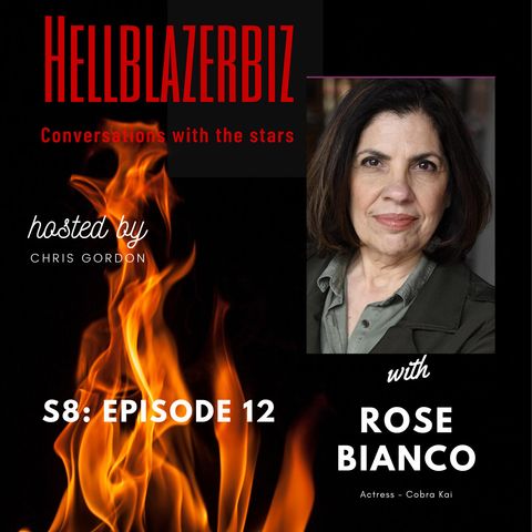 Cobra Kai’s Rose Bianco talks to me about playing Rosa Diaz, her love for theatre & more.