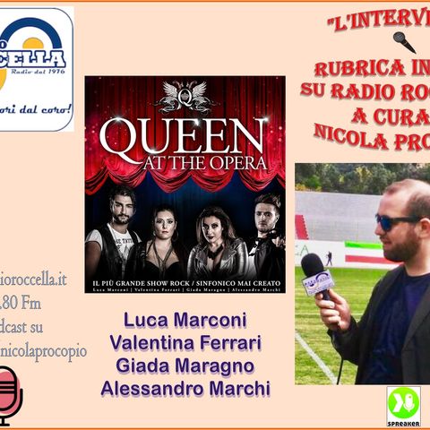 Interviste ai 4 cantanti di Queen at the Opera a Roccella Jonica il 6-08-2019