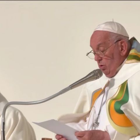 29/9 Homilie paus Franciscus tijdens Eucharistie in het koning Boudewijn-stadion