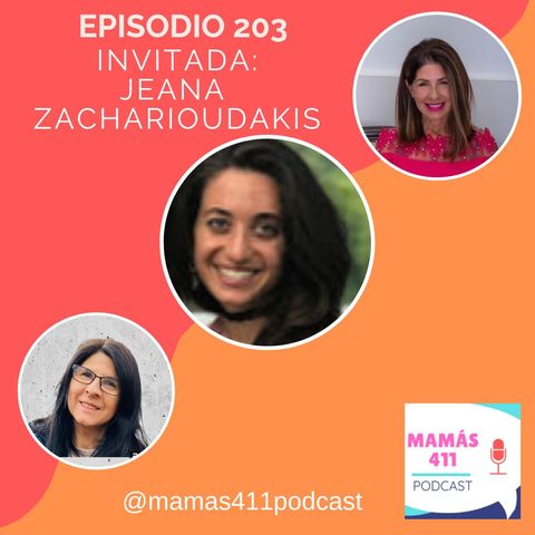 203 - Invitada : Jeana Zacharioudakis, mamá y maestra estadounidense enseñando español en su hogar