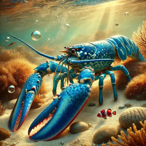 Pernah tertanya-tanya jika lobster biru benar-benar wujud?