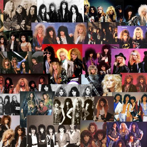 80s Glam and Hair Metal