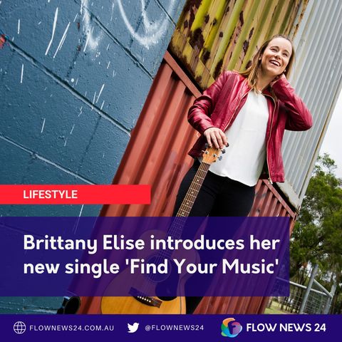 Brittany Elise (@BrittanyEliseMusic) shares her new single 'Find Your Music'