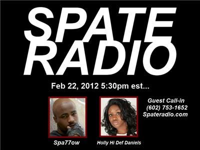 Spate Radio with special guest Spa77ow