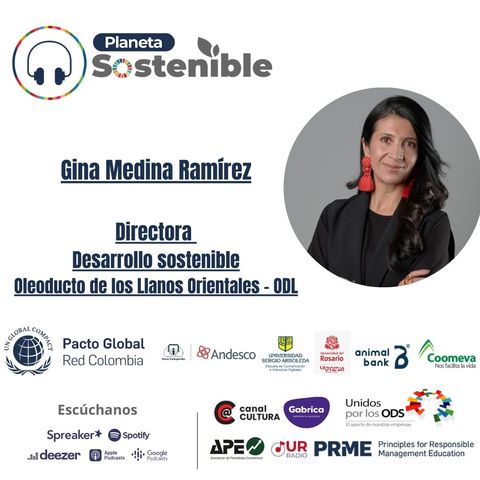 Gina Medina Ramirez Directora Desarrollo Sostenible Oleoducto De Los LLanos Orientales