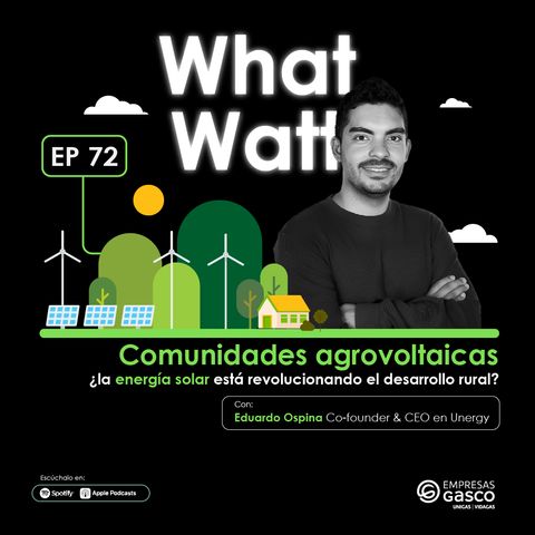 EP.72: Comunidades agrovoltaicas ¿La energía solar está revolucionando el desarrollo rural Con Eduardo Ospina